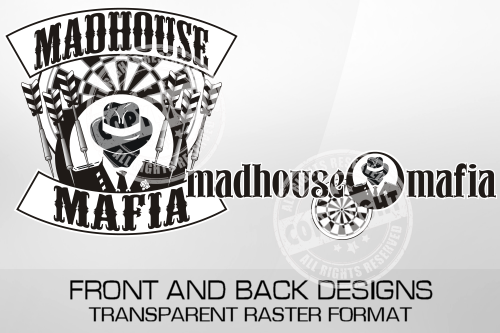 Madhouse Mafia Darts Shirt Design